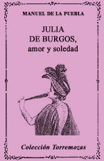 Julia de Burgos, amor y soledad, de Puebla | portada del libro