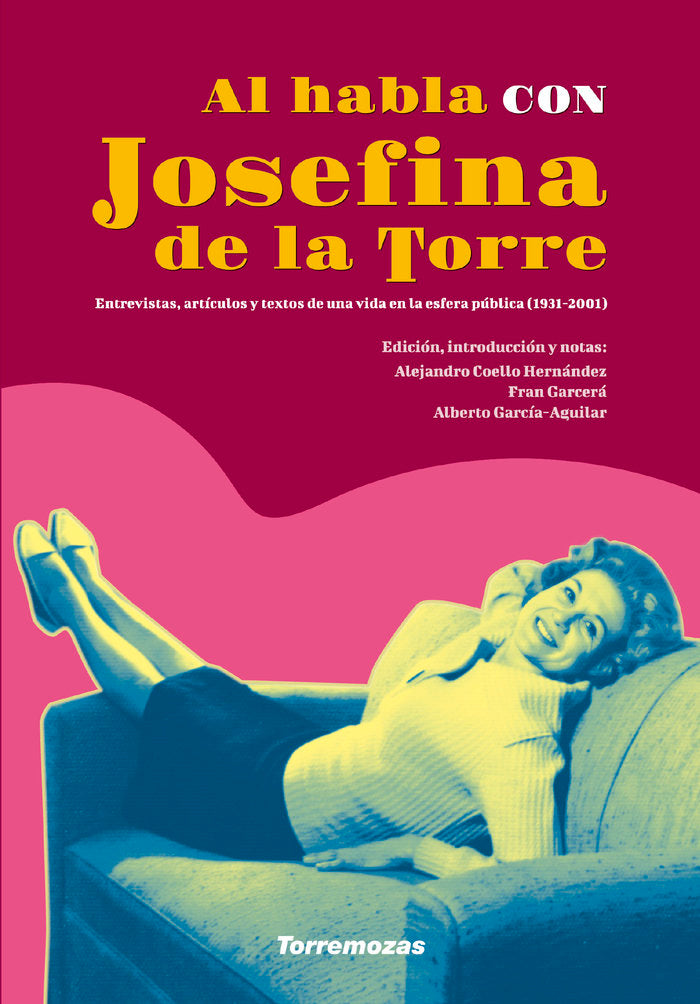 AL HABLA CON JOSEFINA DE LA TORRE, de DE LA TORRE, JOSEFINA | portada del libro