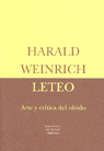 Leteo, de Weinrich, Harald | portada del libro