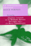 La conversación amorosa, de Ferney, Alice | portada del libro