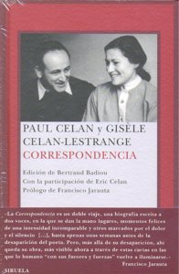 Correspondencia (1951-1970), de Celan, Paul | portada del libro