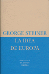 La idea de Europa, de Steiner, George | portada del libro