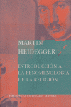 Introducción a la fenomenología de la religión, de Heidegger, Martin | portada del libro
