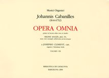 OPERA OMNIA VOL.8, de CABANILLES, JOHANNIS | portada del libro