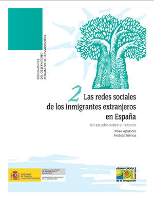 Las redes sociales de los inmigrantes extranjeros en España. Un estudio sobre el terreno, de Aparicio Gómez, Rosa | portada d