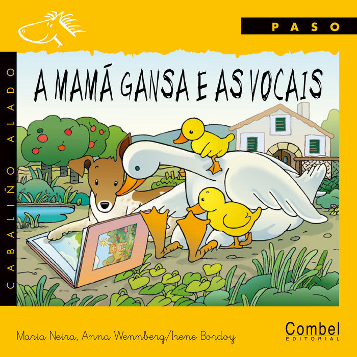 Mamá oca y las vocales, de Neira León | portada del libro