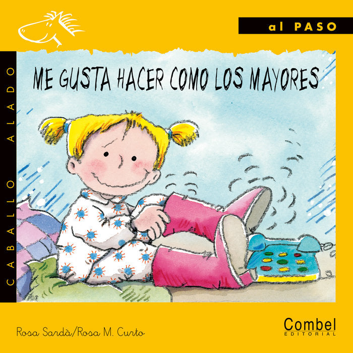 Me gusta hacer como los mayores, de SARDA GIL, ROSA | portada del libro