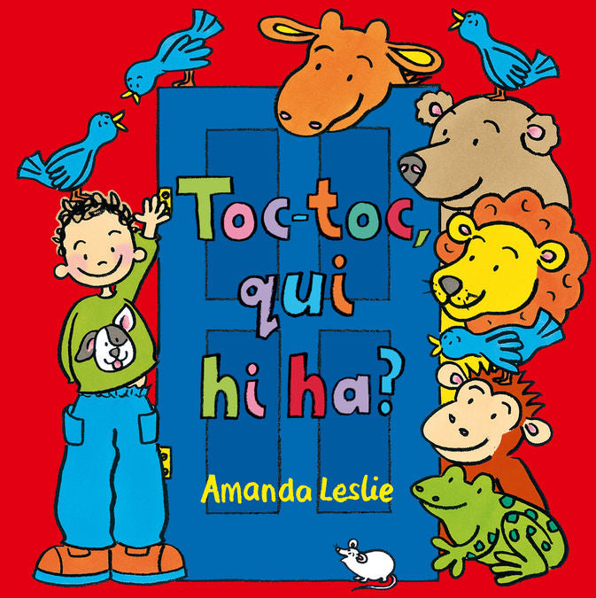 TOC, TOC, QUI HI HA?, de LESLIE | portada del libro