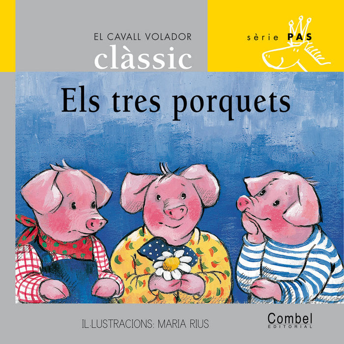 Els tres porquets, de Conte popular anglès | portada del libro