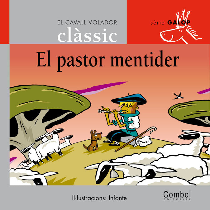 El pastor mentider, de Samaniego, Félix María | portada del libro