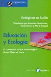 Educación y ecología | portada del libro