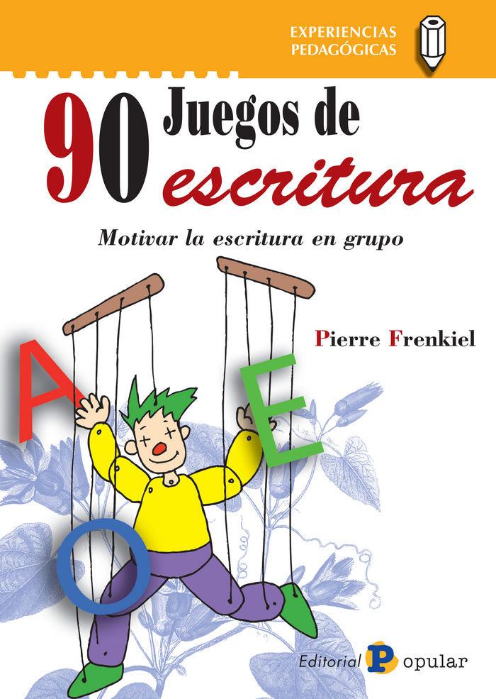 90 juegos de escritura, de Frenkiel, Pierre | portada del libro