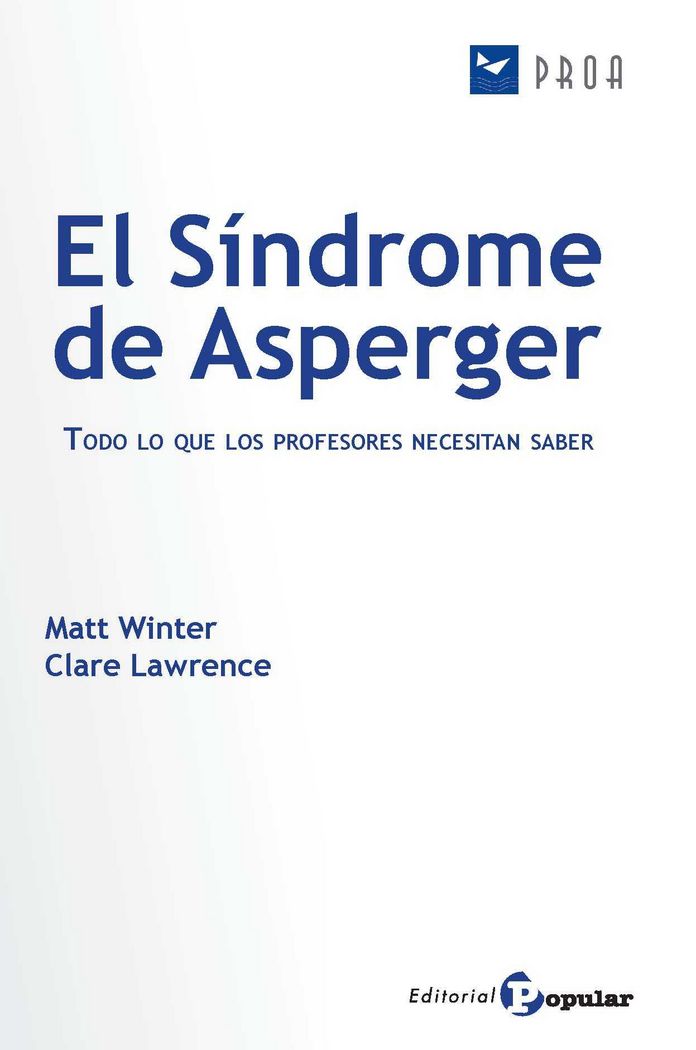 El síndrome de Asperger, de Winter, Matt | portada del libro