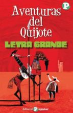 (LETRA GRANDE) AVENTURAS DEL QUIJOTE, de Miguel de Cervantes Saavedra | portada del libro