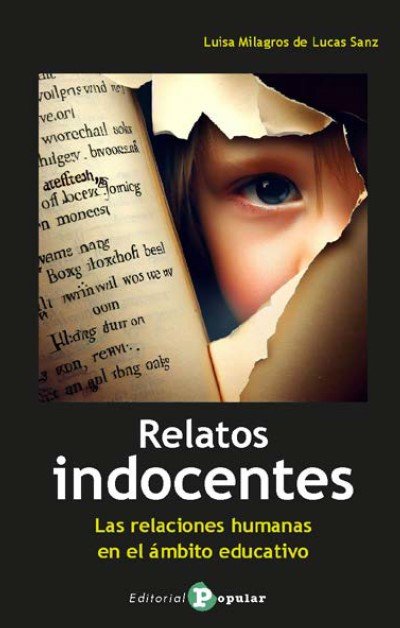 RELATOS INDOCENTES, de DE LUCAS SANZ | portada del libro