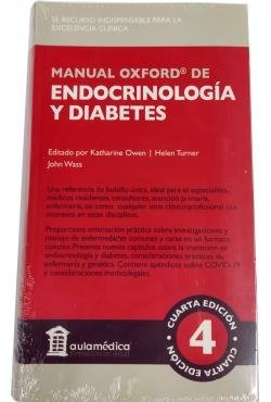 MANUAL OXFORD DE ENDOCRINOLOGIA Y DIABETES 4ª EDICION, de WASS, JOHN | portada del libro