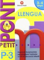 PETIT PONT P3, LLENGUA, EDUCACIO INFANTIL, de Varios autores | portada del libro
