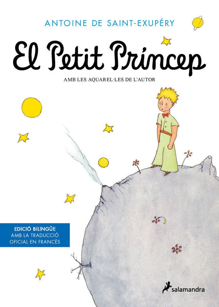 El Petit Príncep (edició bilingüe amb el text original en francés), de Saint-Exupéry, Antoine de | portada del libro