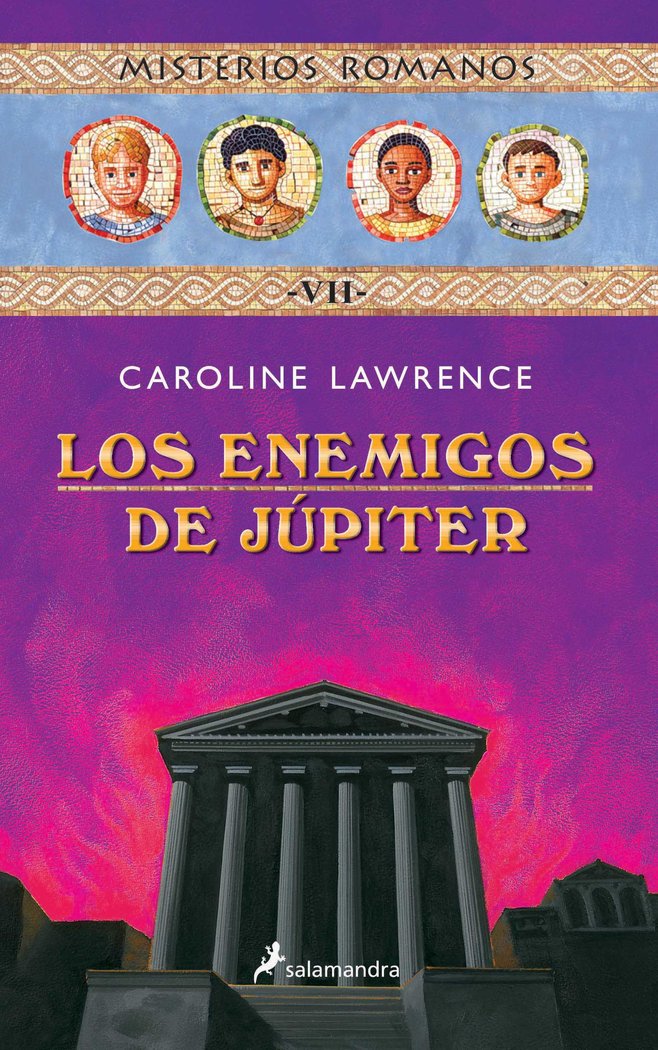 Los enemigos de Júpiter (Misterios romanos 7), de Lawrence | portada del libro