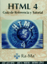 HTML 4 GUIA REFERENCIA TUTORIAL, de RAYA | portada del libro