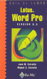 GUIA CAMPO LOTUS WORD PRO V.9.5, de COVIELLA | portada del libro