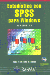 ESTADISTICA CON SPSS PARA WINDOWS V 11, de CAMACHO ROSALES | portada del libro