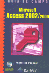 MICROSOFT ACCESS 2002-2000+CD, de PASCUAL | portada del libro