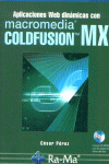 MACROMEDIA COLDFUSION MX+CD, de PEREZ | portada del libro