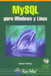 MYSQL PARA WINDOWS Y LINUX, de PEREZ | portada del libro