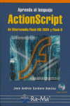 Aprenda el lenguaje ActionScript 2.0 de Macromedia Flash MX2004 y Flash 8., de Cordero Benítez, José Andrés | portada del lib