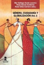 Género, ciudadania y globalización, de María del Mar Gallego Durán | portada del libro