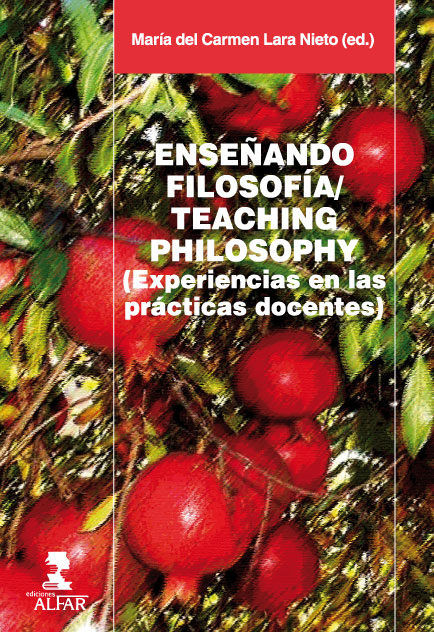 Enseñando filosofía/Teaching philosophy, de AAVV | portada del libro