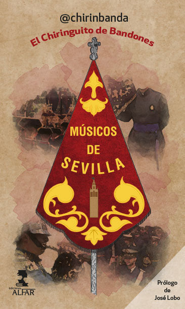 Músicos de Sevilla, de @chirinbanda | portada del libro