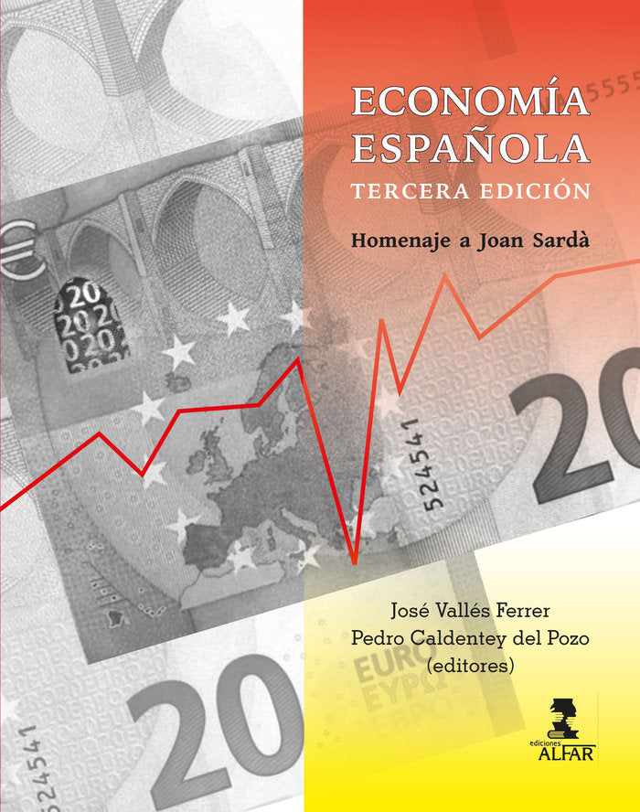 ECONOMIA ESPAÑOLA HOMENAJE A JOAN SARDA | portada del libro