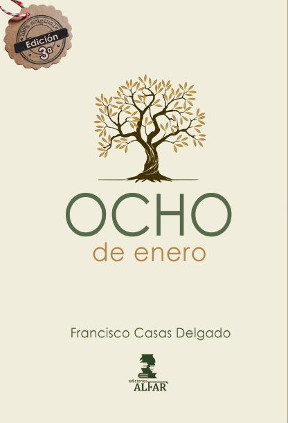 Ocho de enero, de CASAS DELGADO, FRANCISCO | portada del libro