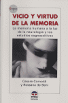 VICIO Y VIRTUD DE LA MEMORIA, de Cornoldi, Cesare | portada del libro