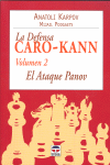 LA DEFENSA CARO-KANN VOL. 2. EL ATAQUE PANOV, de Karpov, Anatoli | portada del libro