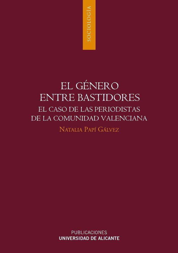 El género entre bastidores, de Papí Gálvez | portada del libro
