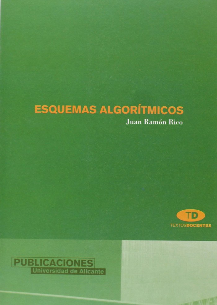 ESQUEMAS ALGORITMICOS, de RICO JUAN, JUAN RAMON | portada del libro