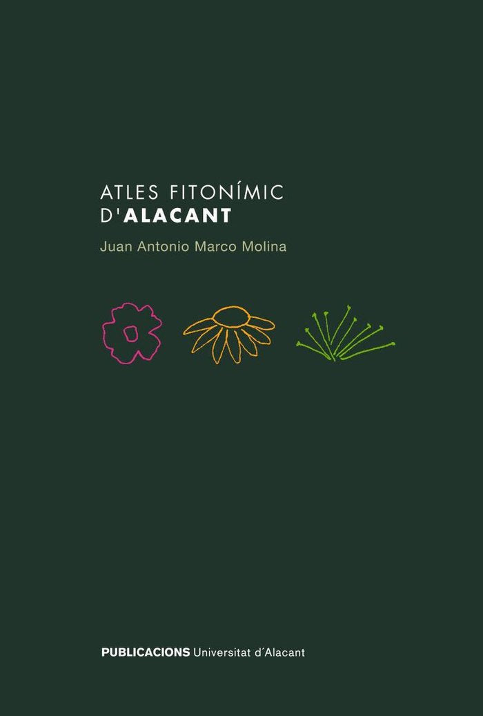 Atles fitonímic d'Alacant, de Marco Molina | portada del libro