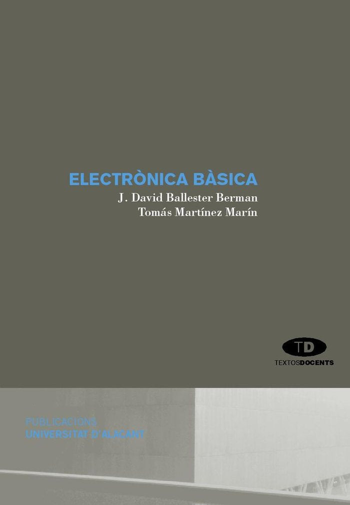 Electrònica bàsica, de Ballester Berman | portada del libro