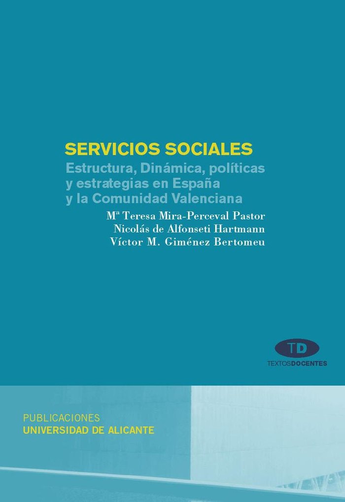 Servicios sociales, de Mira-Perceval Pastor | portada del libro