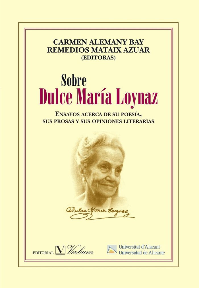 Sobre Dulce María Loynaz | portada del libro