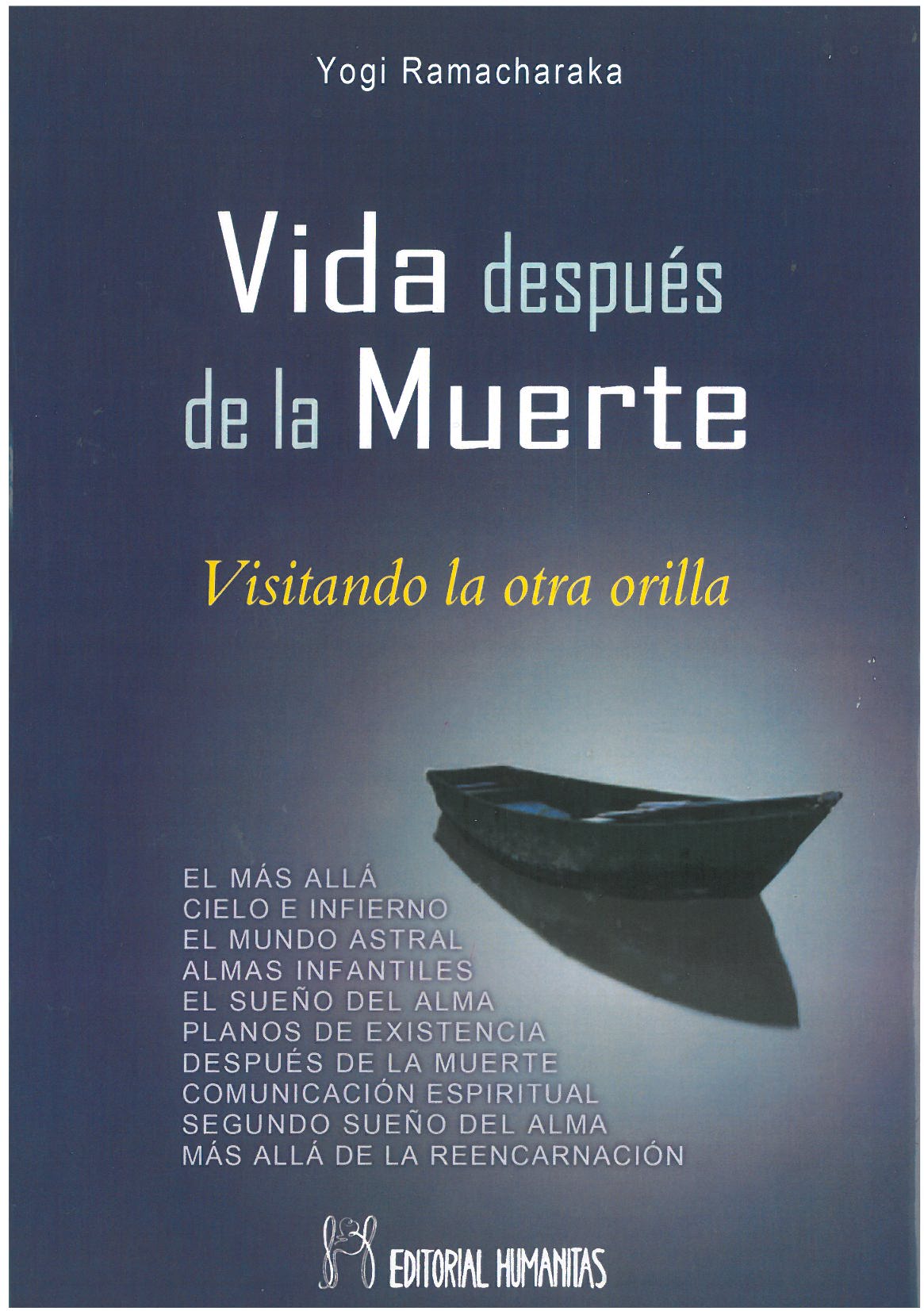 La vida después de la muerte, de Yogui Ramacharaka | portada del libro