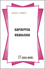 Espíritus rebeldes, de Khalil | portada del libro