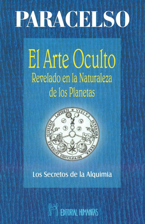 El arte oculto revelado en la naturaleza de los planetas, de Paracelso | portada del libro