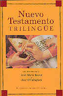 Nuevo Testamento trilingüe, de Varios autores | portada del libro