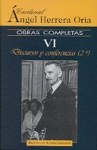 Obras completas de Ángel Herrera Oria. VI: Discursos y conferencias (2), de Herrera Oria, Ángel | portada del libro