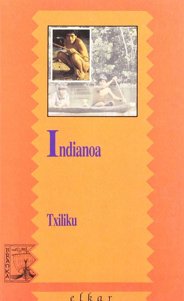 Indianoa, de Olaizola Lazkano | portada del libro