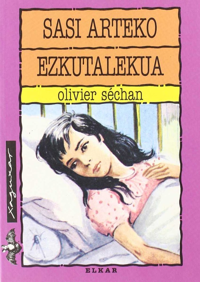 Sasi arteko ezkutalekua, de Sechan | portada del libro